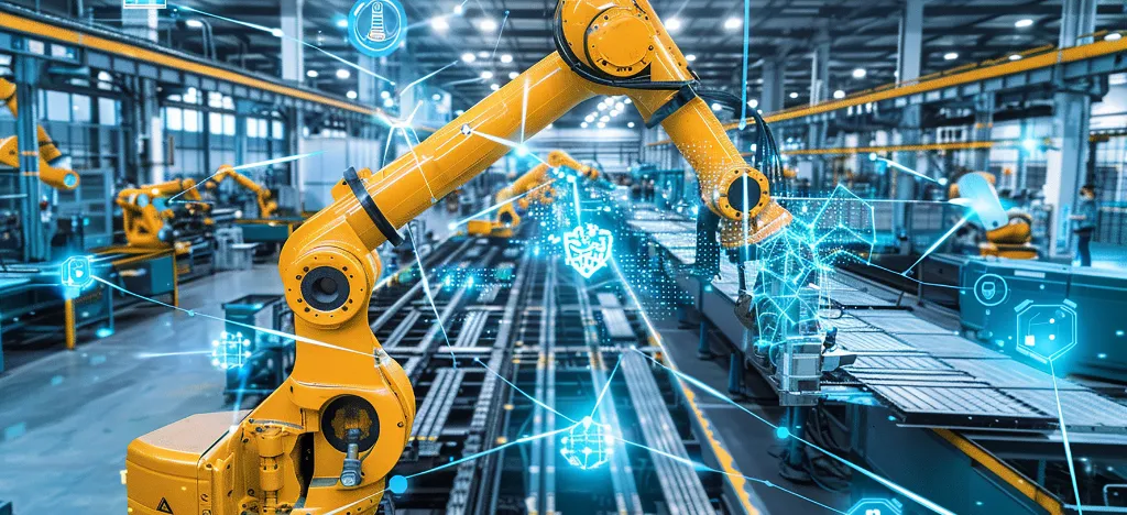 How can IIoT improve factory uptime and efficiency? Img